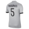 Paris Saint-Germain Marquinhos 5 Gostujući Nogometni Dresovi 2022-23 Paris Saint-Germain Marquinhos 5 Gostujući Nogometni Dresovi 2022-23
